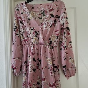 Zaful Floral Boho Dress